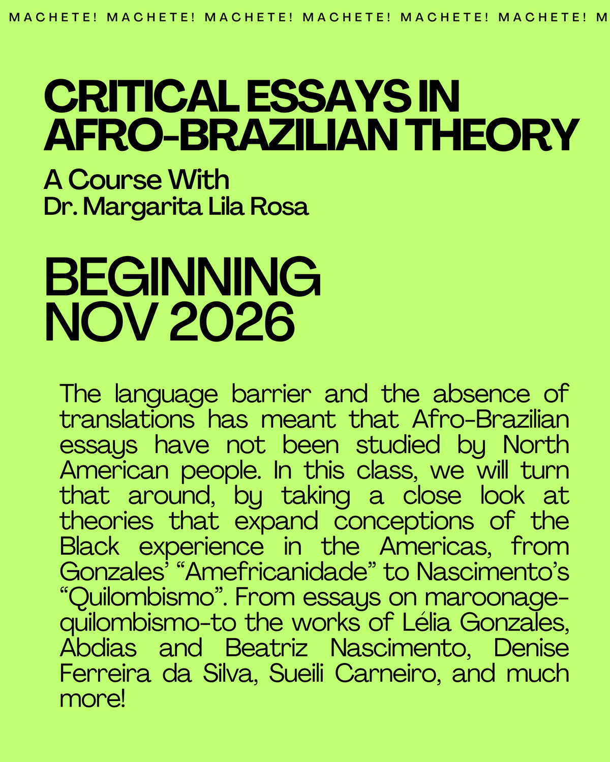 Critical Essays in Afro-Brazilian Theory: Discounts Available!