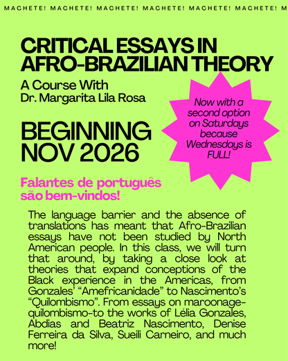 Second Option: Critical Essays in Afro-Brazilian Theory: Discounts Available!
