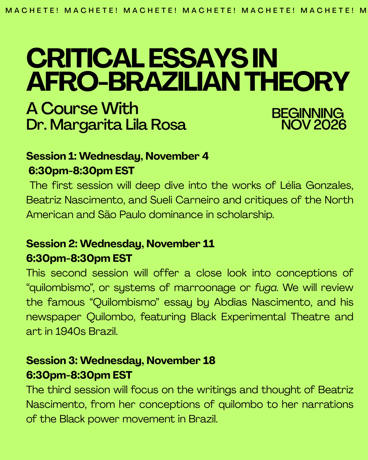 Critical Essays in Afro-Brazilian Theory: Discounts Available!