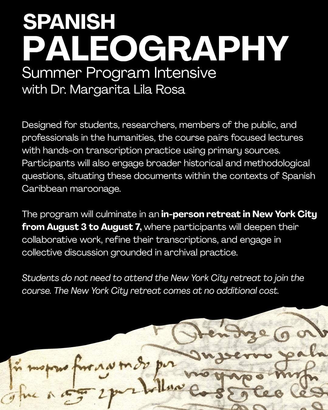 Paleografía de Documentos Coloniales, 1500s-1800s