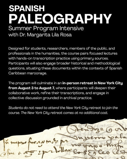 Paleografía de Documentos Coloniales, 1500s-1800s