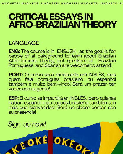 Critical Essays in Afro-Brazilian Theory: Discounts Available!